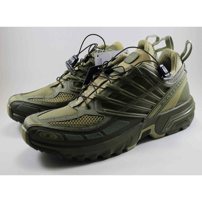 Salomon ACS Pro Olive Green Size 9 Brand New 8.5 Sneakers