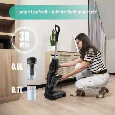 Tesvor Nass Trockensauger,3-in-1 Saugwischer, Taroola R5 Bodenreiniger kabellos,