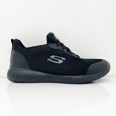 

Женские кроссовки Skechers Work Squad SR 77222, черные кроссовки, размер 9,5, Черный, Work Squad SR