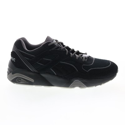 

Puma R698 Minerals 38757703 Мужские черные парусиновые кроссовки для образа жизни, Черный, Puma R698 Minerals