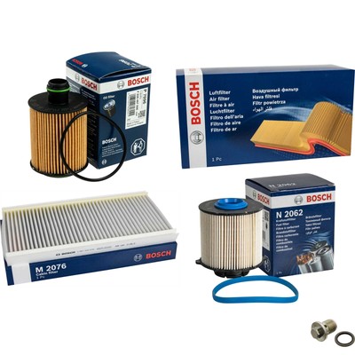 BOSCH Inspektionspaket Filterset für Saab 9-3 YS3F