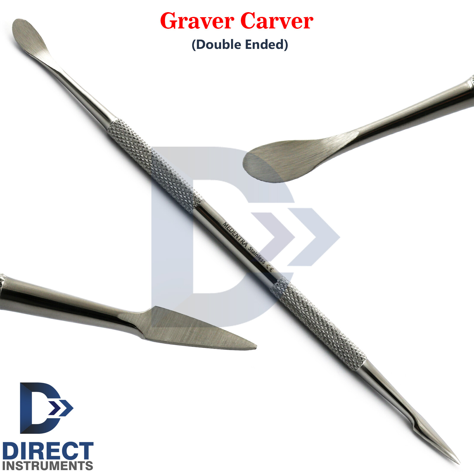 Dental Graver Carver Wax Carving Modelling Spatula Laboratory Waxing Instrument