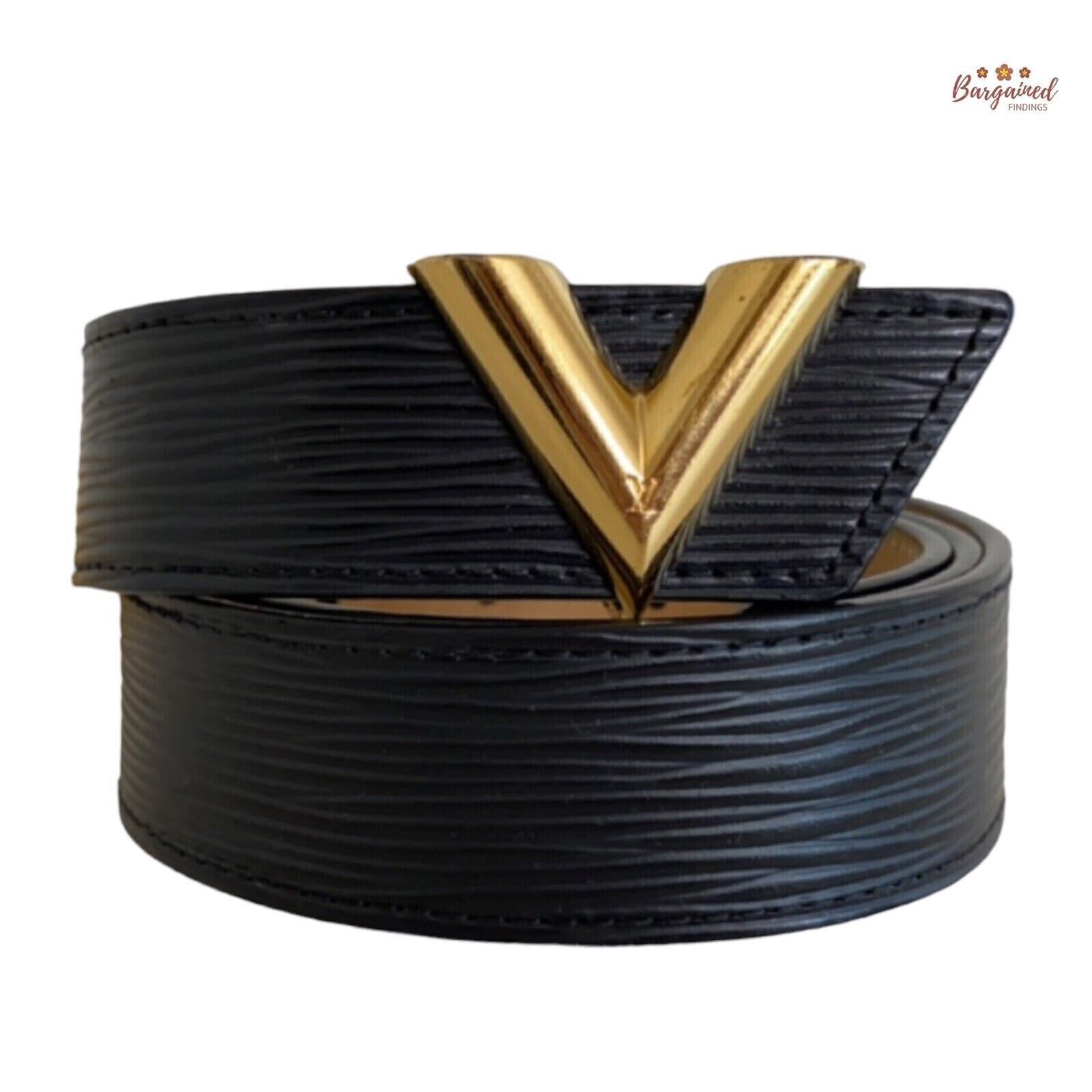 Authentic Louis Vuitton Black Epi Calfskin Leather Essential Authentic Louis Vuitton Black Epi Calfskin Leather Essential