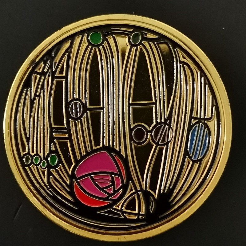 Jeton Touristique 40mm Charles Rennie Mackintosh Ecosse / Scotland Token