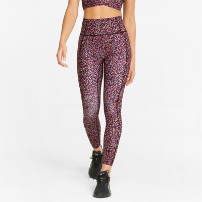 

Леггинсы Puma Forever Luxe Graphic 78 Athletic Womens Black Athletic Casual 5209, Черный, Puma Forever Luxe Graphic 78 Athletic Leggings