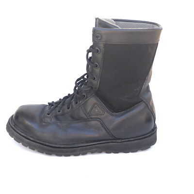 Rocky Portland Lace To Toe Waterproof Public Service Duty Boots Sz 9.5W USM Blk