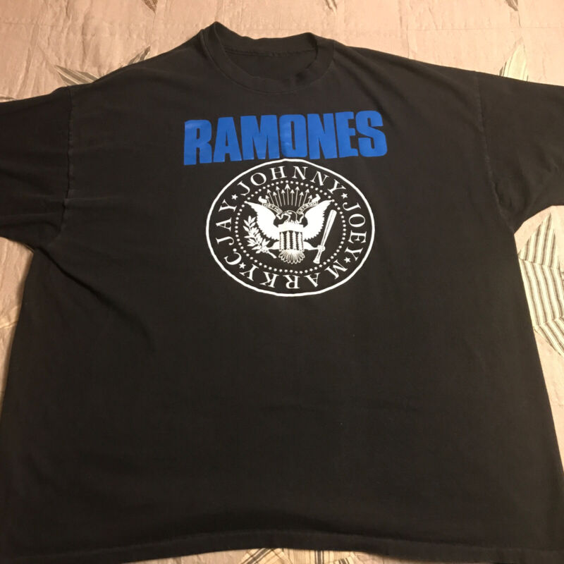 Vintage Rare 1995 RAMONES Adios Amigos Final USA Tour Concert T Shirt X-Large