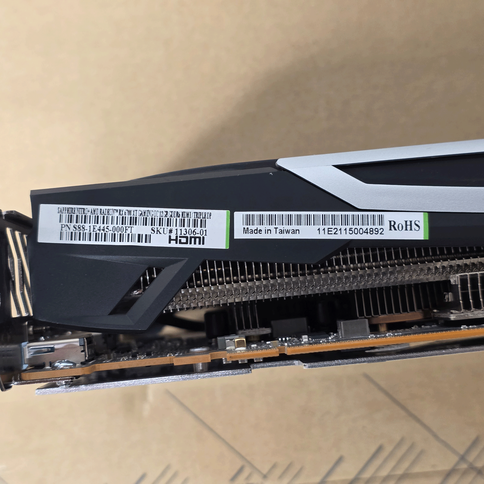 SAPPHIRE Nitro+ AMD Radeon RX 6700 XT 12GB GDDR6 Graphics