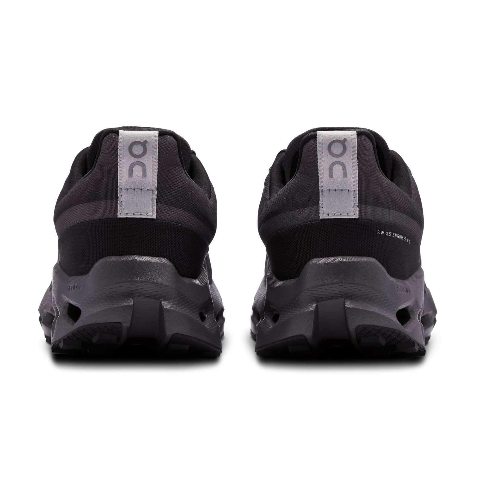 Pre-owned On Cloudsurfer Trail Waterproof Black Eclipse 3me10270106 Men's Trail Running In Black, Eclipse