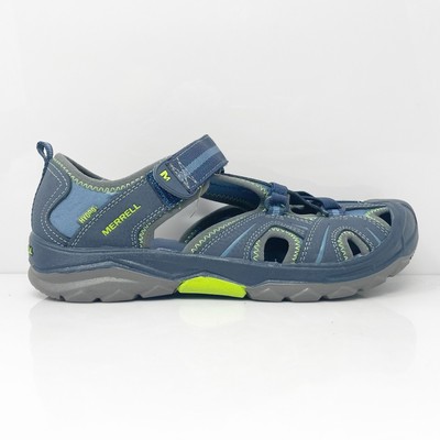 Синие походные сандалии Merrell Boys Hydro MY53375 с крючком и петлей, размер 7 Вт