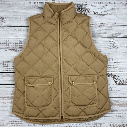訳あり福袋 送料無料 セール わけあり 福袋 レディ Quilted Down Crew J Beige Vest Gilet Puffer Zip Full Womens ジャケット・アウター