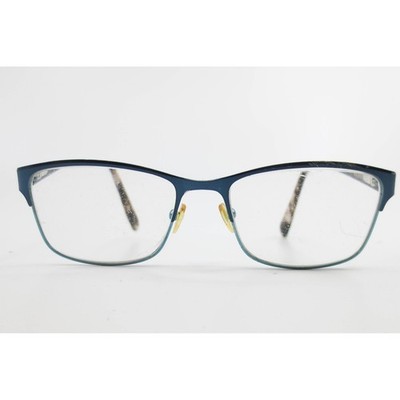 Phoebe P298 GRN Eyeglass Frames Teal Blue Tortoise Rectangular 52-16-135