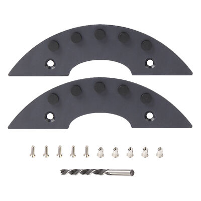 Skateboard Spark Plate 2pcs Foot Pressure Slider for Longboard Tail great gift