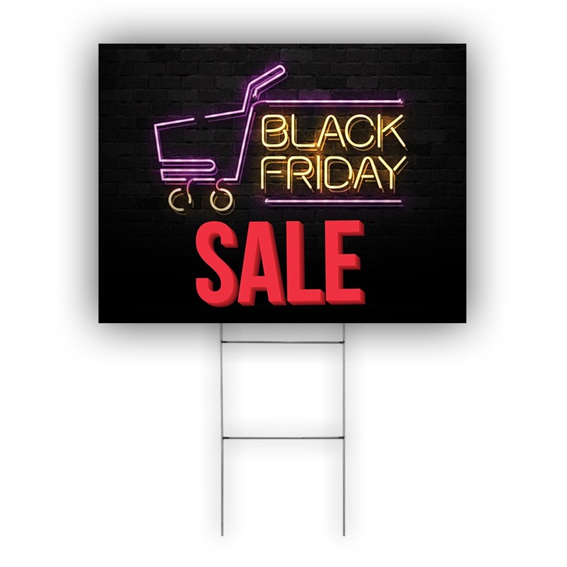 Black Friday Sale Shop Now Friday Special Offer Lawn Vinyl