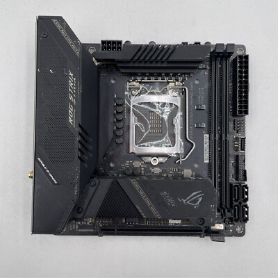 ASUS ROG Strix Z590-I Gaming WiFi 6E Intel LGA1200 mATX Motherboard - READ