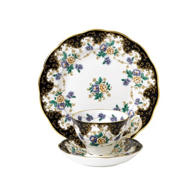 Royal Albert 100 Year Collection 1910 3-Piece Tea Set, 8", D