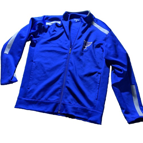 Philadelphia Flyers Zip Jacket Mens LG Blue sweatshirt Layer Philadelphia Flyers Zip Jacket Mens LG Blue sweatshirt Layer