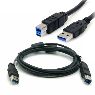 Branded Premium Quality USB 3.0 Type A to B Male Scanners & Printer Cable