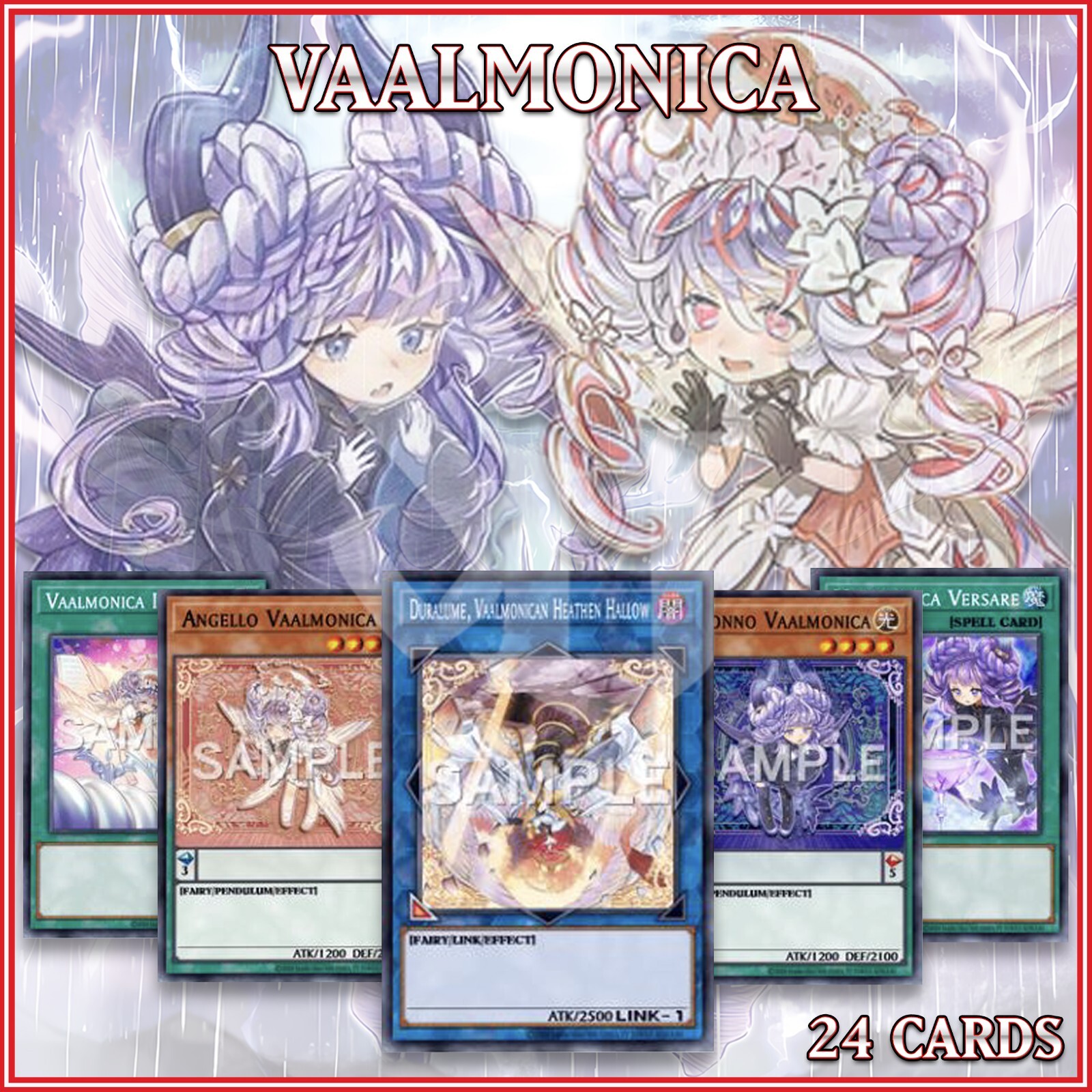 VAALMONICA DECK 24 | Versare Angello Dimonno YuGiOh VASM