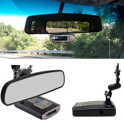 Rearview Mirror Mount for Escort Max360c Max 3 ix ixc EX Radar Detector Mag Dock