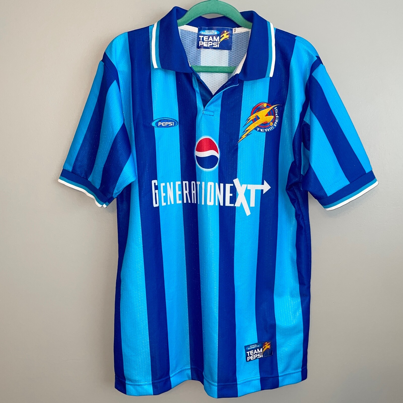 Rare SIGNED Vintage Team Pepsi Generation Next Soccer Futbol