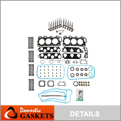 Head Gasket Set Intake Exhaust Valves Fit 05-07 Honda Odyssey 3.5L