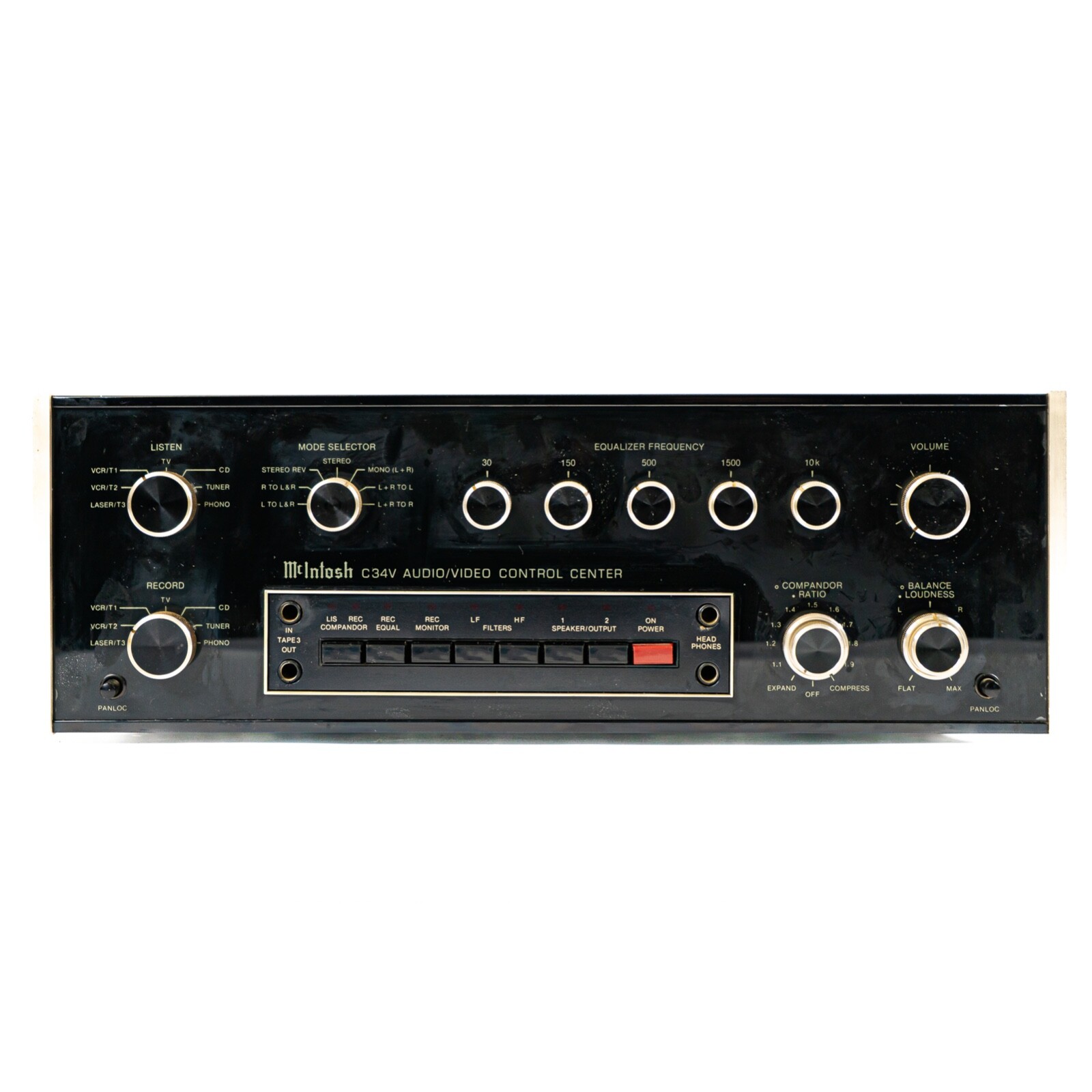 McIntosh C34V 2-Channel Solid State Audio / Video Control