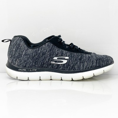 

Skechers Womens Flex Appeal 2.0 12753 Черные кроссовки для бега Размер 11, Черный, Flex Appeal 2.0