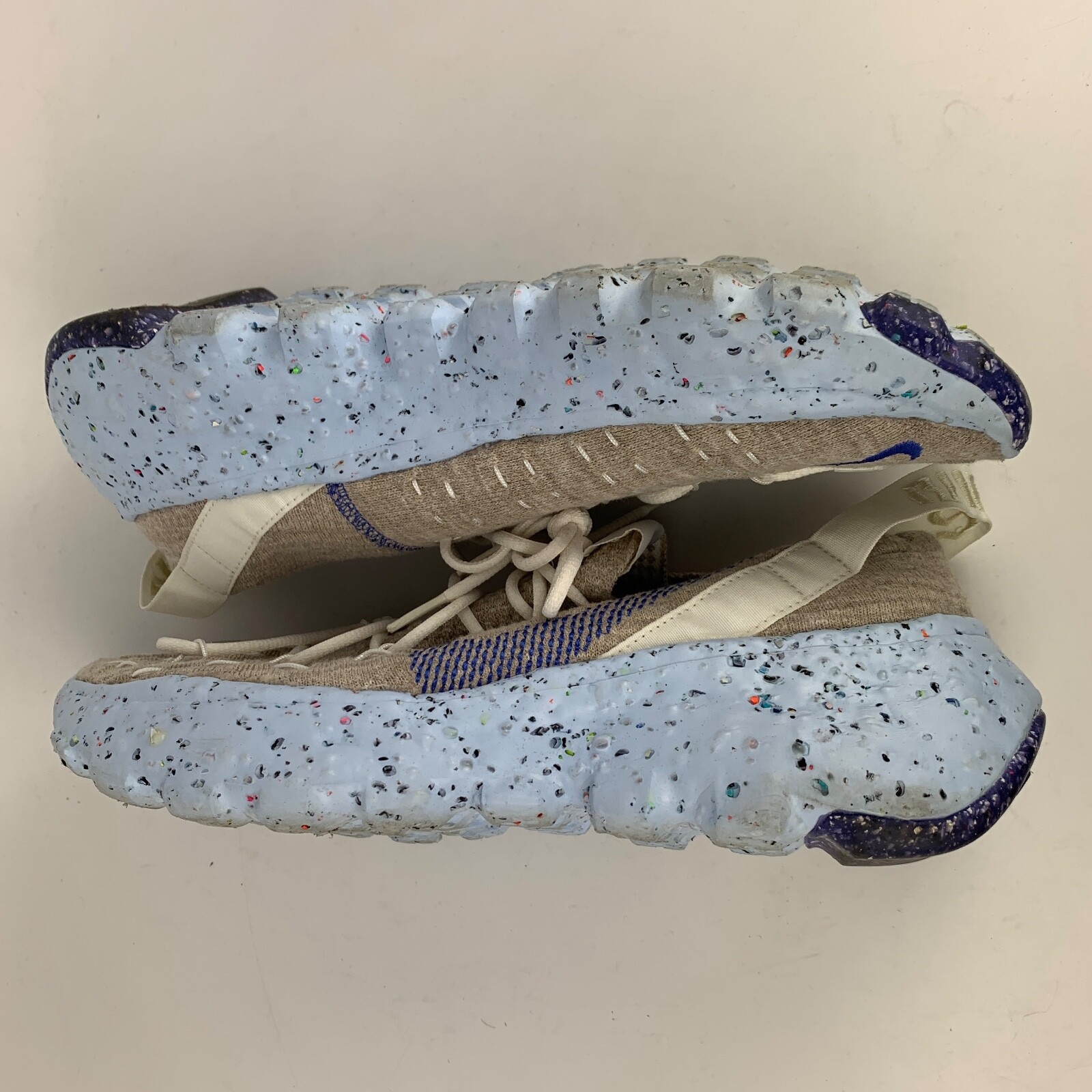 

Мужские кроссовки Nike Space Hippie 04 Sail White Astronomy Blue Grey CZ6398-101 10, Белый, Nike Space Hippie