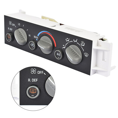 A/C Heater Control Panel 9378805 For Chevrolet Tahoe C1500 C2500 C3500 1996-2000
