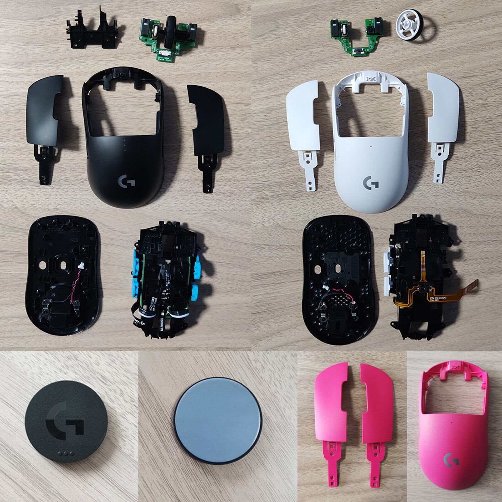 For Logitech GPW G Pro X Superlight Mouse Shell Wheel Micro