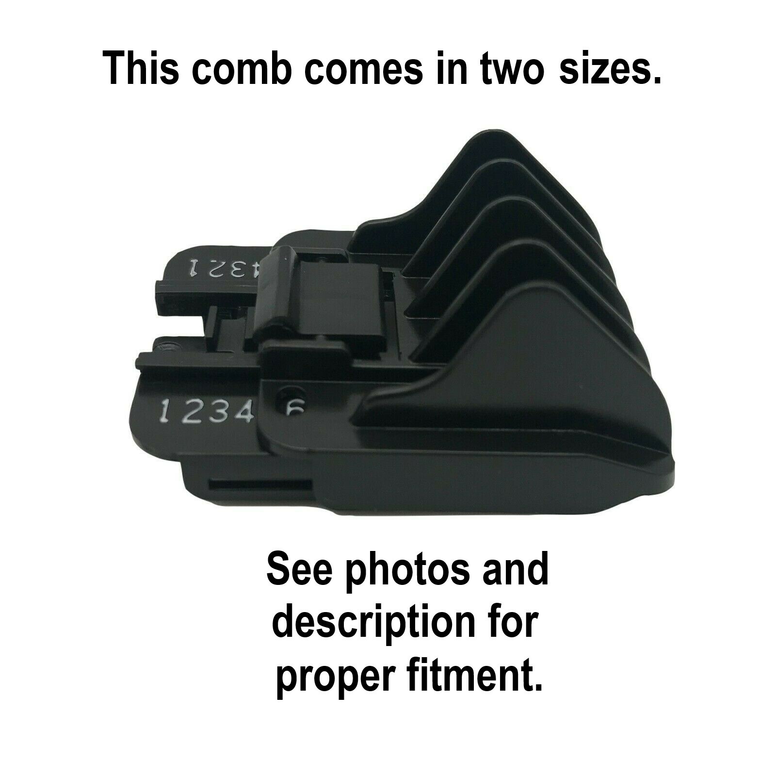 Genuine Wahl Trimmer Replacement 6 Position Guide Comb