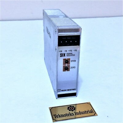 MOORE  INDUSTRIES SIX/4-20MA/4-20MA/12-42DC SIGNAL ISOLATOR