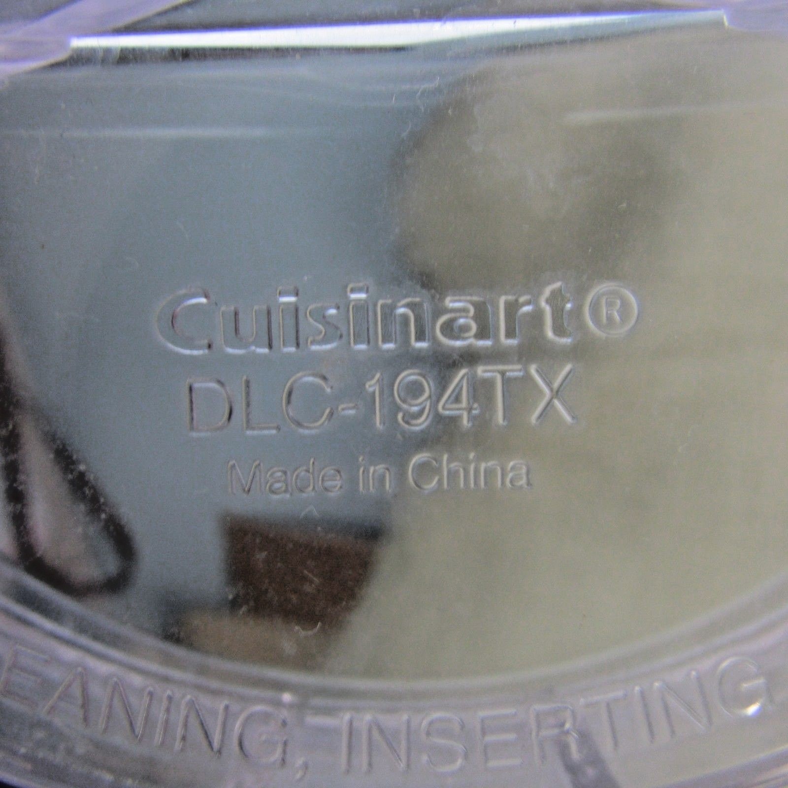 Cuisinart Mini Prep Food Processor Bowl & Lid  Part DLC-1TX  DLC-191TX
