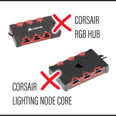 Кабель, коннектор для ноутбука или ПК Corsair RGB to Standard ARGB 3 ...