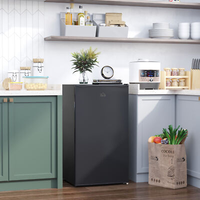 Mini Fridge with Freezer 3.2 Cu.Ft Compact Refrigerator for Bedroom Dorm