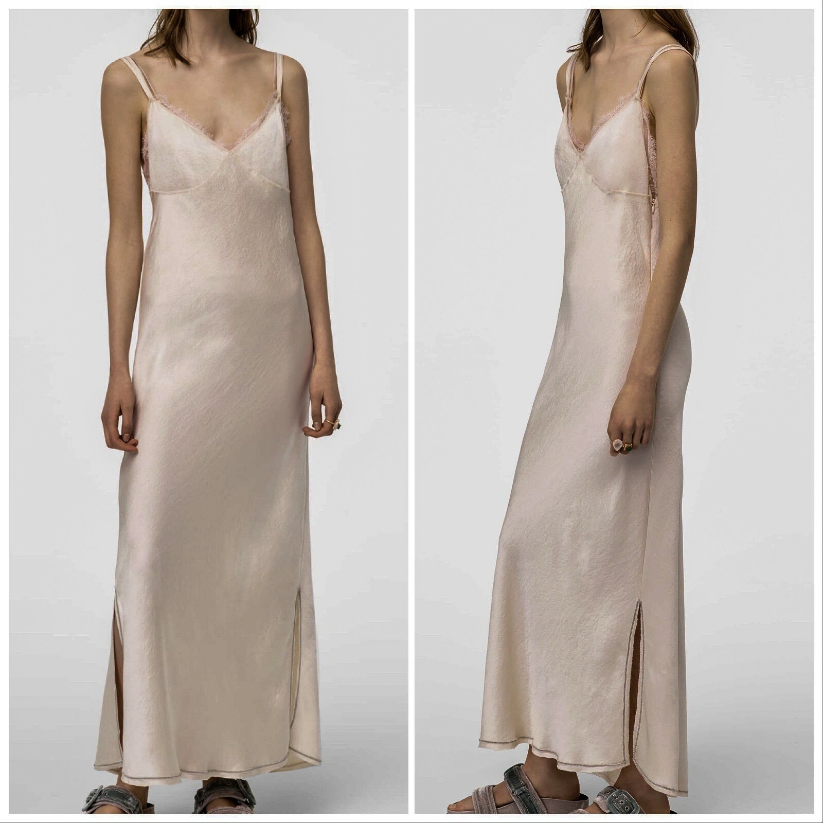 ZARA WOMAN ペイズリー柄 シルクチュニック L 12495円 未着用 $_57.JPG?set_id=8800005007