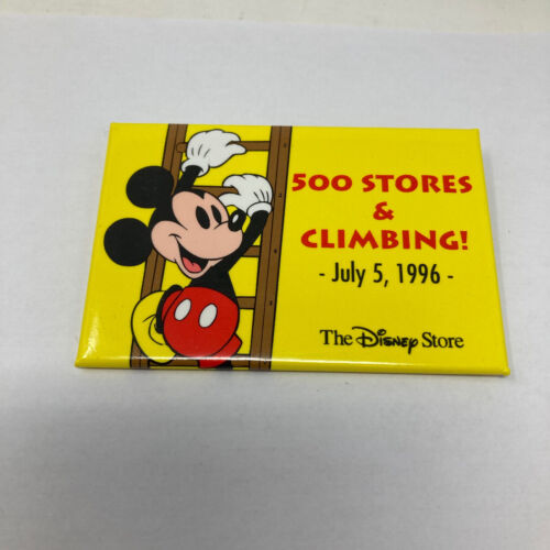 Vintage 1996 The Disney Store 500 Stores & Climbing Mickey Mou...