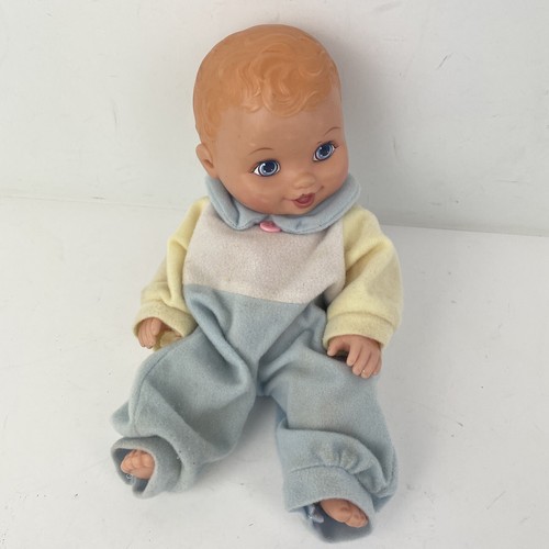 Lauer Toys 1999 Water Baby Doll With Outfit 10” Needs Clean Up