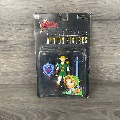 Legend Of Zelda Ocarina Of Time Nintendo 64 LINK Collectible Action Figure New