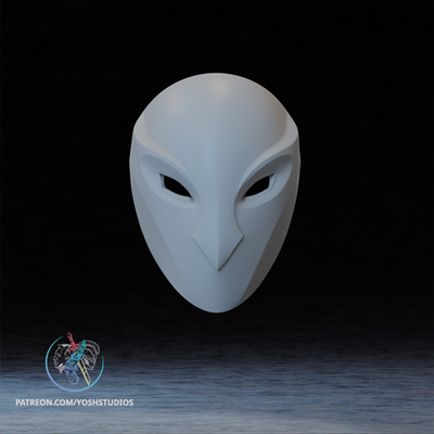 Owl Masker — 3D Printed RAW DIY Cosplay Kit + Prop Replica + Cosplay Kit