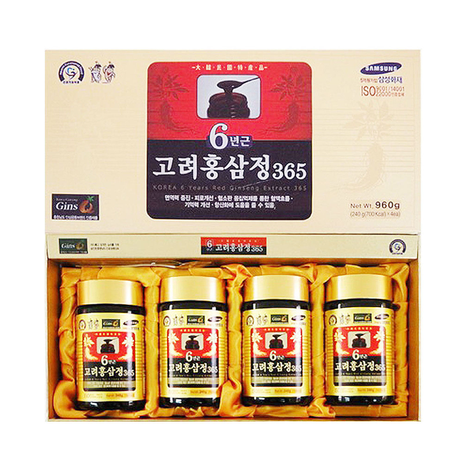 6 years korean red ginseng