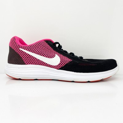 

Nike Womens Revolution 3 819303-600 Черные кроссовки для бега, размер 9, Черный, Revolution 3