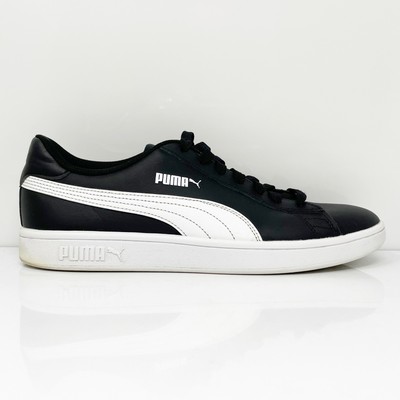 Puma Mens Smash V2 374513-04 Черная повседневная обувь Кроссовки Размер 10.5