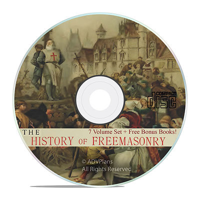 洋書 History of Freemasonry by Mackey (7 vol) The History of Freemasonry, 7 Volumes, Albert Mackey Book