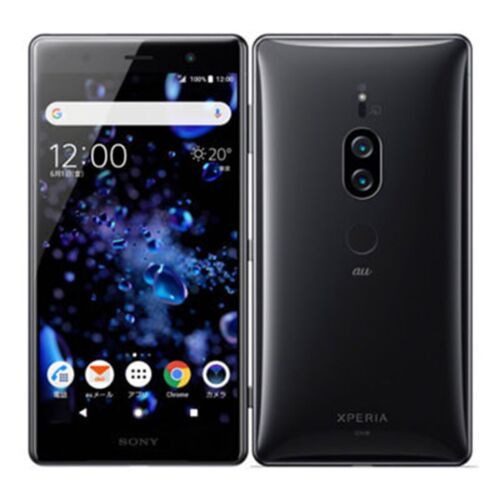 au Sony Xperia XZ2 Premium SOV38 Chrome Black 64GB au Sony Xperia XZ2 Premium SOV38 Chrome Black 64GB