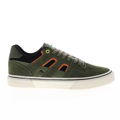 

Emerica Tilt G6 Vulc X OJ Мужские Зеленые Замшевые Кроссовки, Вдохновленные Скейтом, Зеленый, Emerica Tilt G6 Vulc X OJ