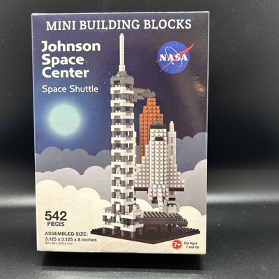 NASA Johnson Space Center Space Shuttle Mini-Sized Building Blocks Set Unopened