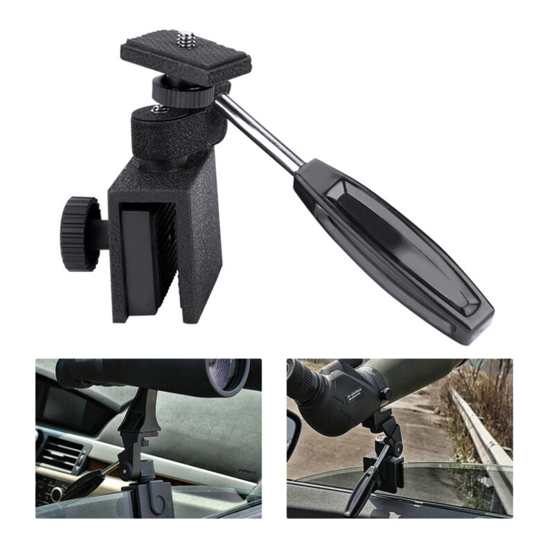 Car Window Clamp Mount For Cameras TeleScopes Binoculars Action Monoculars FOD