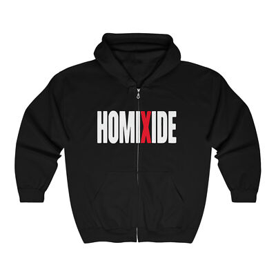 Homixide Gang Zip-Up Hoodies - Homixide Beno! Meechie Merch